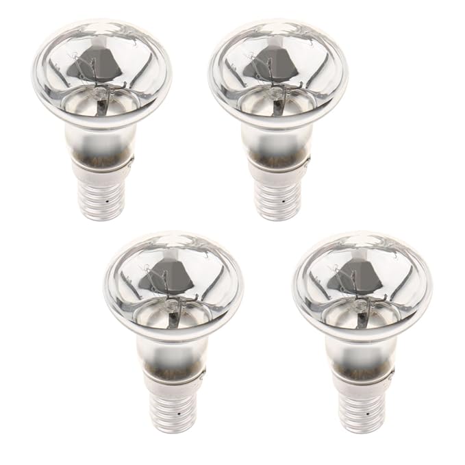 Gazechimp 4 Stücke 30 Watt R39 Reflektor Scheinwerfer Lampe Lava Lampe Glühbirne Kleine Schraube E14