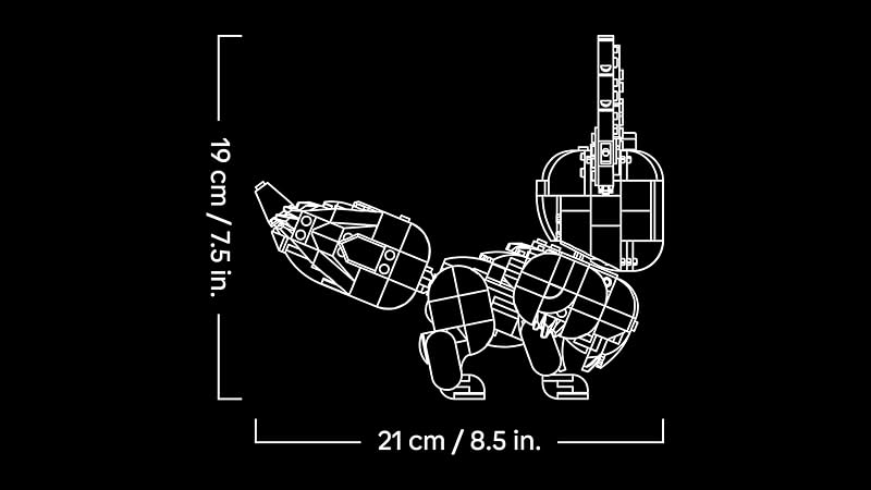 Pokémon Évoli - Figurine - Set de Construction pour Adulte - Maquette Anime avec Membres, Oreilles & Queue Articulés - Décoration de Chambre ou Bureau DIY - Idée de Cadeau Gaming Collector 72151