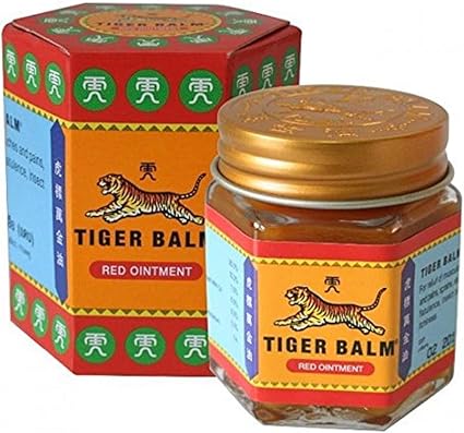 Amazon Com Tiger Balm Red Extra Strength Herbal Rub Muscles