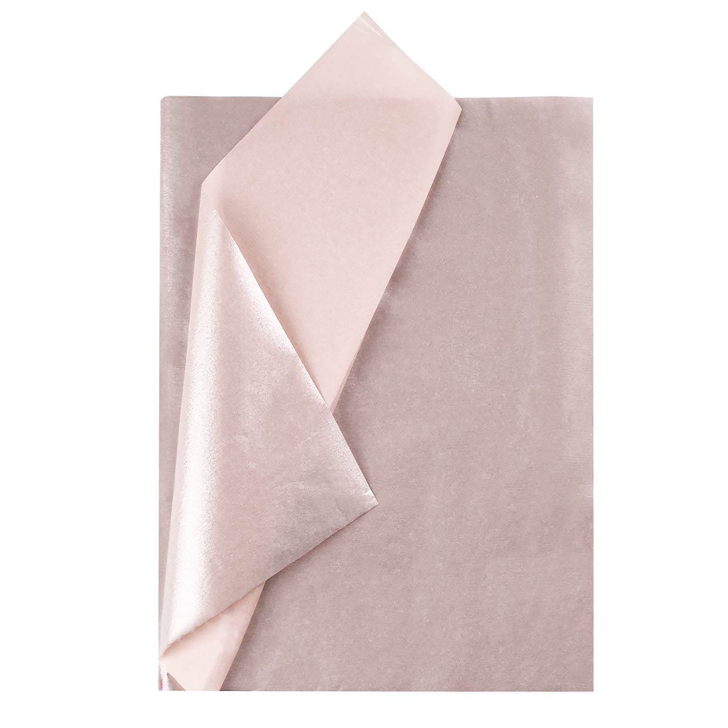 RUSPEPA Gift Wrapping Tissue Paper - Metallic Champagne Gold Tissue Paper for DIY Crafts, Pack Bags - 50 x 70 cm -25 Sheets