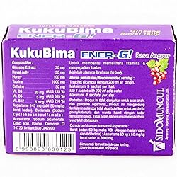 Sido Muncul Kuku Bima Ener-G! Energy Drink Powder