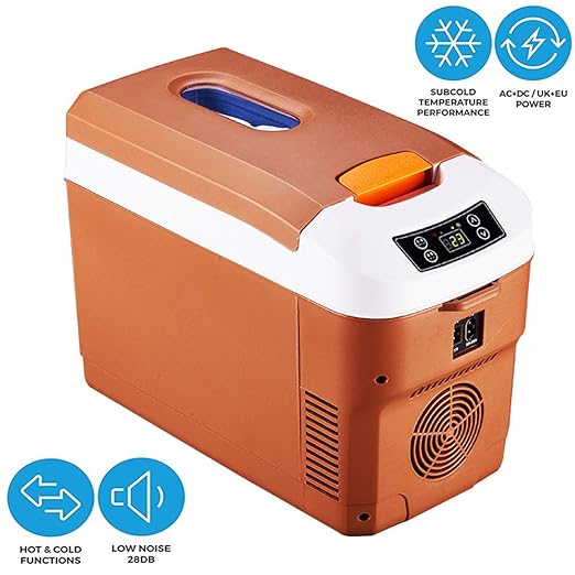 FDY 12L Mini Nevera Más Fresco y más cálido, Temperatura Ajustable ...