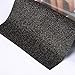 Glitter 10Inx5ft Black Heat Transfer Vinyl Roll(HTV for T-Shirt Clothing Garment Bags