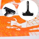 LAMXD 4-Inch Rubber Brayer Roller & Plastic Stamp Pressure Plate view 6