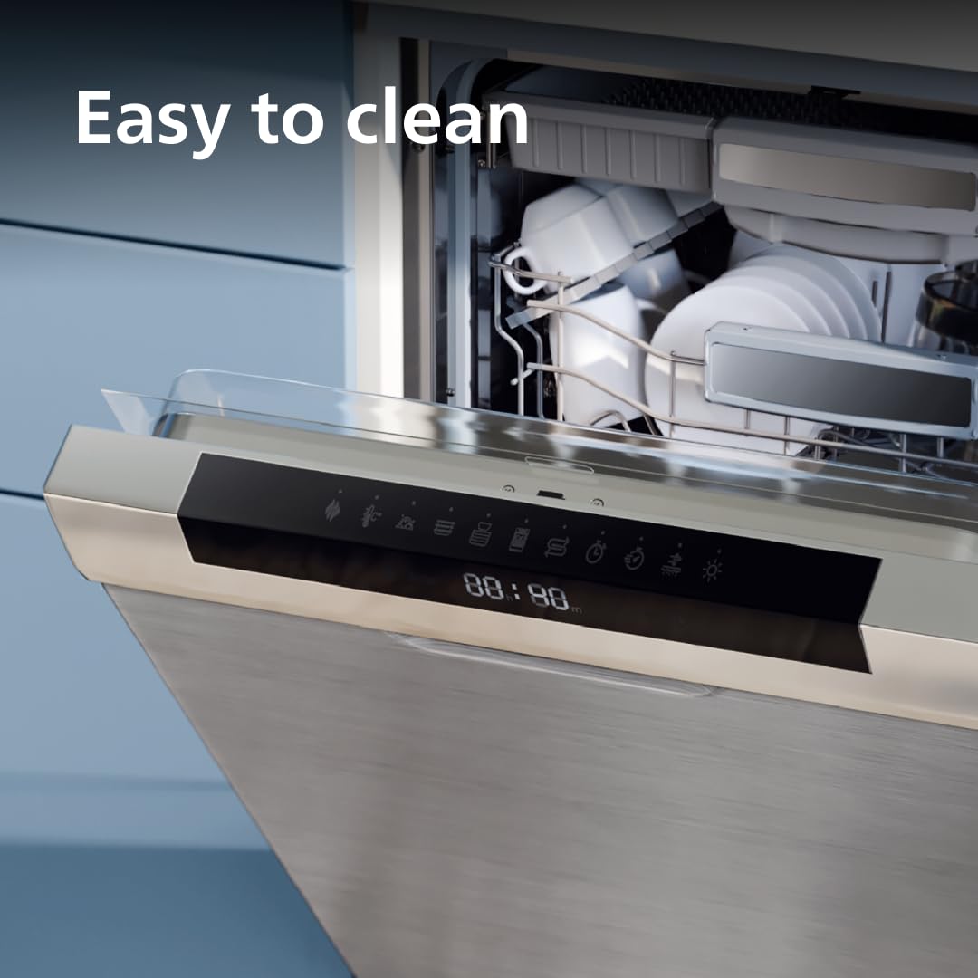 Philips 7000 Series Pasta Maker, ProExtrude Technology 150W, 8 discs, Perfect Mixing Technology, Prepare up to 8 Portions, HomeID App, White, (HR2660/03)