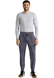 Healing Hands Men's Scrub Pant Nolen Jogger with 6