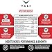 Testosterone Booster to Increase Free Test Levels for Men - 120 Veggie Capsules. Low Testo Supplement to Boost Natural Muscle Strength, Growth, Libido, Energy, Stamina, Burn Fat & Build Endurance