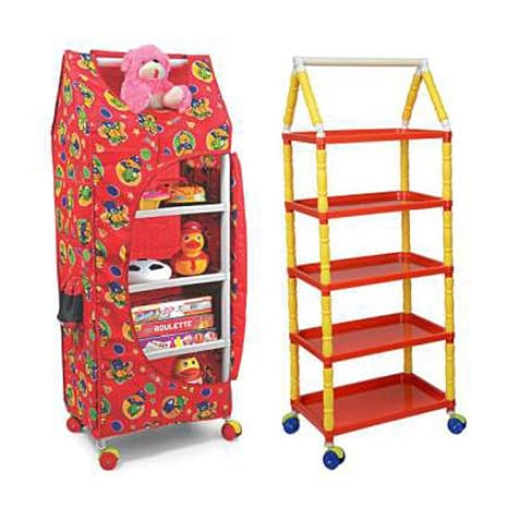 Buy Kids Almirah Multipurpose Foldable Wardrobe For Clothes Toys