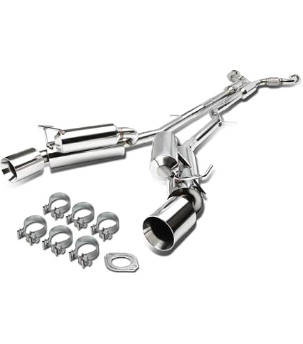 Amazon.com: Invidia HS02N3ZGIS Gemini Cat-Back Exhaust System with