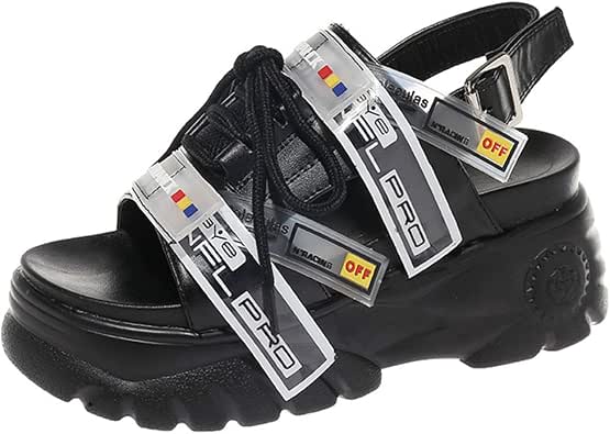platform athletic sandals