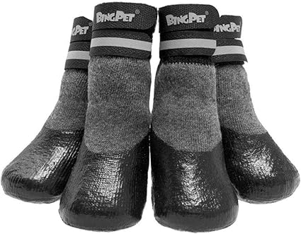 Amazon Com Bingpet Dog Socks For Hardwood Floors Outdoor Anti
