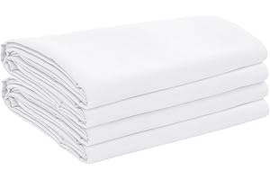 Oakias Twin Size Flat Sheet only 2 Pack,Hotel Quality Top Flat Bed Sheets,Microfiber Cotton Sheet,Breathable and Cooling,Fade