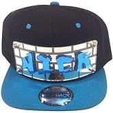 Personalized Custom Snapback Hat Six Panel Flat Bill Snap Back Hat Cap with Laser Cut Graffiti Letters, Custom Made to Order, Comfortable and Unique, Great Gift, an Exclusive Creation