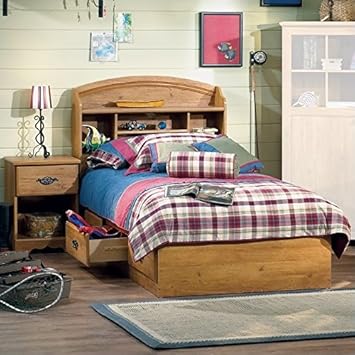 Amazon Com South Shore Prairie Kids Twin Wood Bookcase Bed