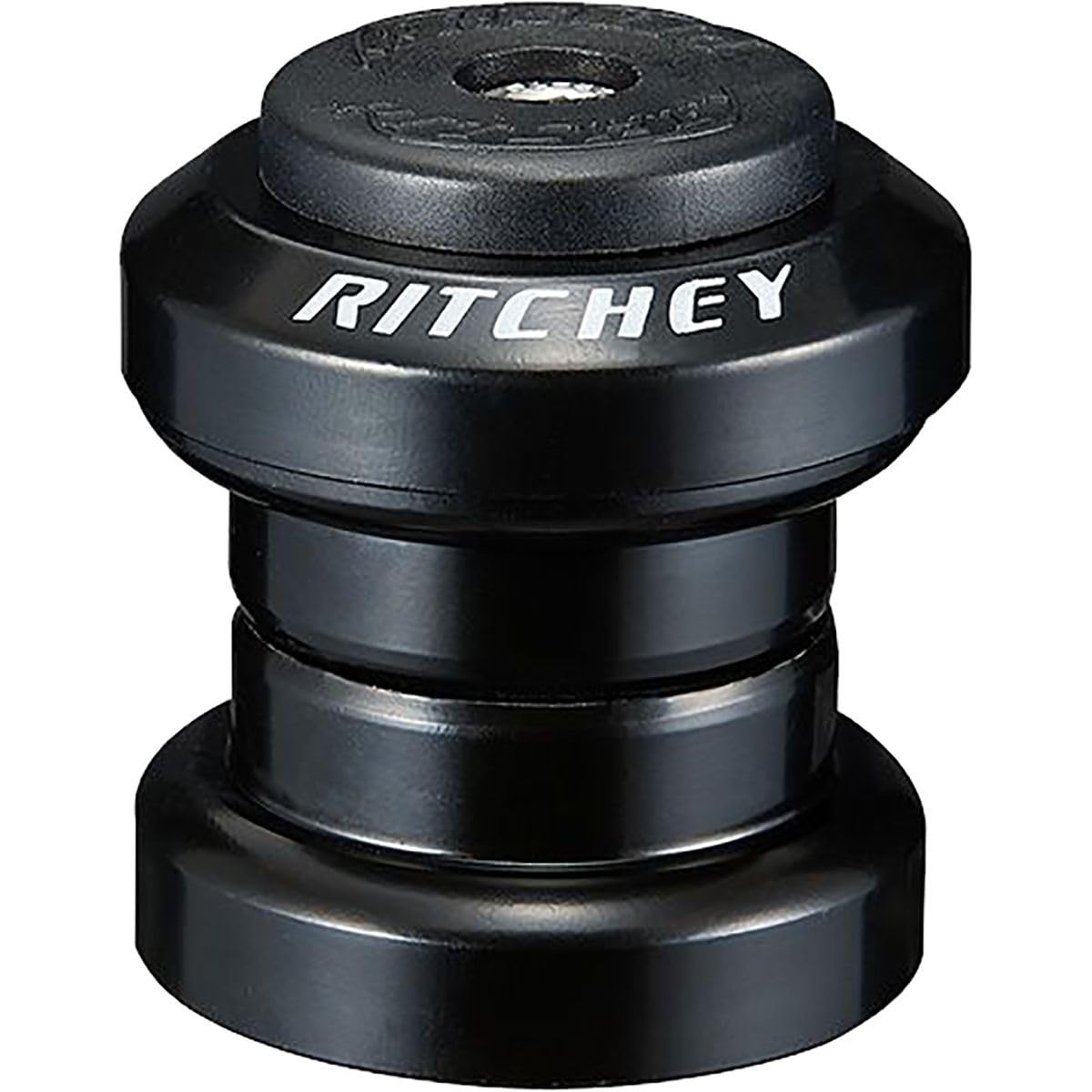 Ritchey Logic External Cups EC Headset, Anodized Black Finish, 1-1/8in