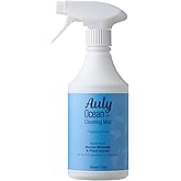 Auly Ocean Multi-Surface Cleaner Spray - Marine Mineral Solution for Grease & Grime - No Rinse Needed, Daily Household Cleaner for Kitchens & High Chairs (17 Fl Oz)