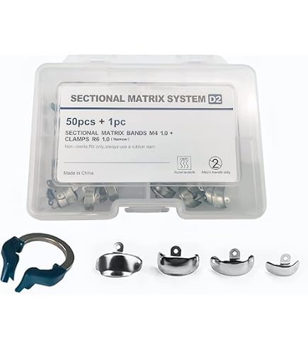 Amazon.com: Windplusya Dental Sectional Contoured Matrix System