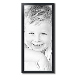 ArtToFrames 14x32 Inch Black Picture Frame, This