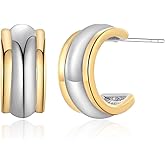 LILIE&WHITE Burnt Gold Boho Earrings For Women Antique Silver Disc Dangle Earrings Vintage Snake Dangle Earrings Fashion Jewelry