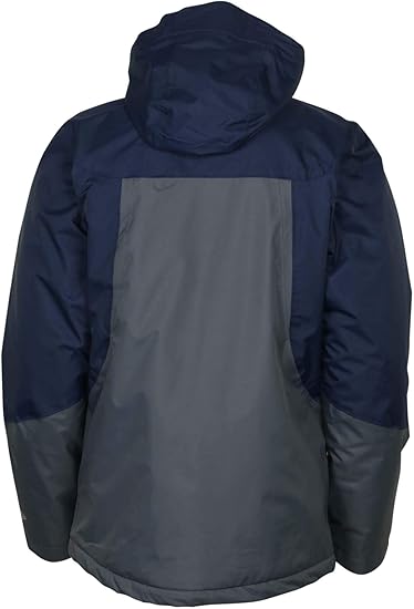 frozen granular hooded jacket