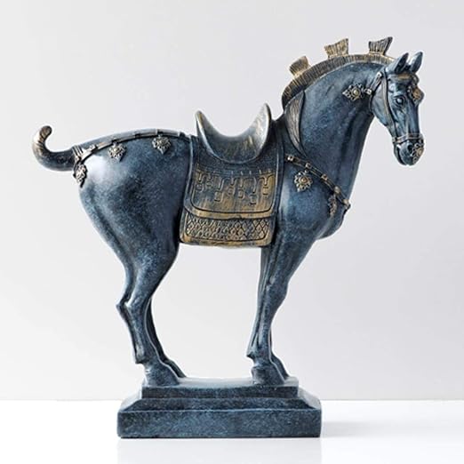 Esculturas para Sala De Estar Estatuas De Resina De Caballo