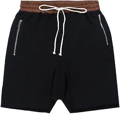 zip pocket jogger shorts