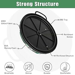 Foxtune 360-Degree Swivel Bucket Seat, 5 Gallon