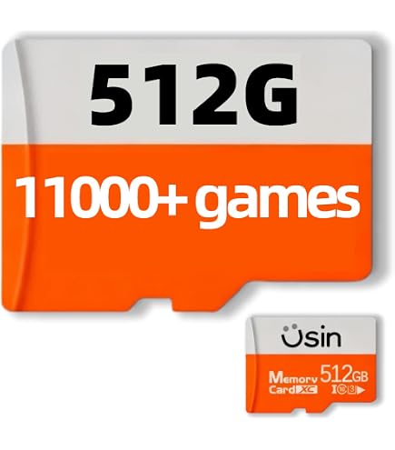 Amazon.com: Game Card for Retroid Pocket 5, 6, G2, Flip, 30+