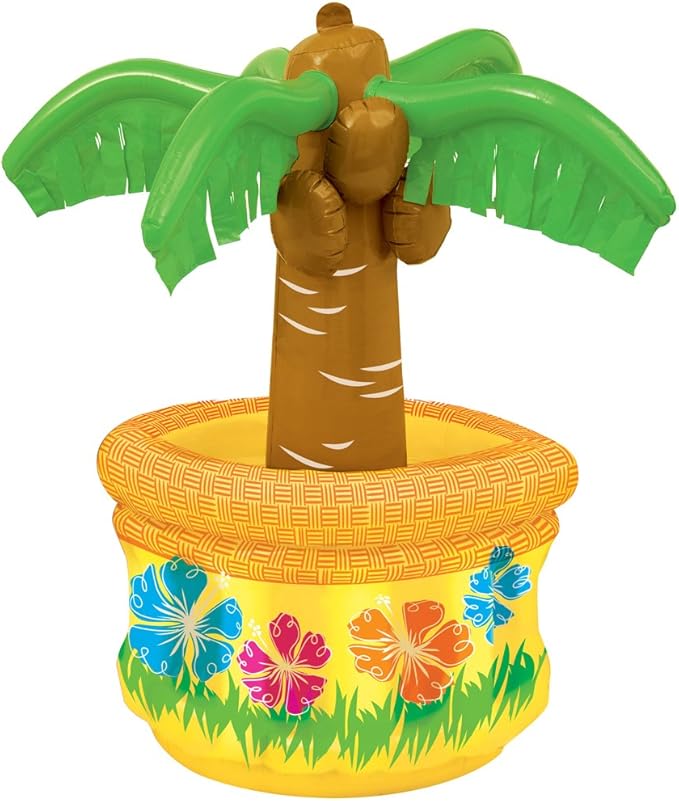 palm tree drink cooler