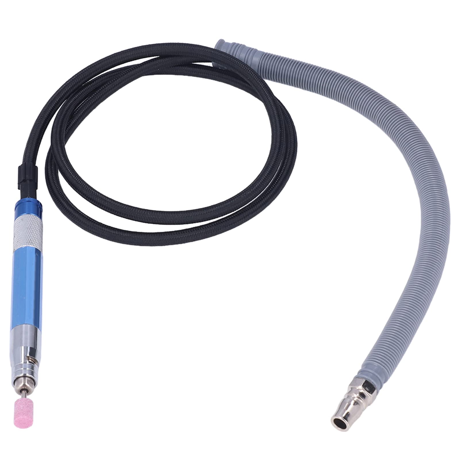 Air Grinding Pen Pneumatic Pencil Die Grinder Portable Polishing Engraving Tool, Adjustable Speed, Maximum Speed 75000RPM, Average Air Consumption 60 L/min