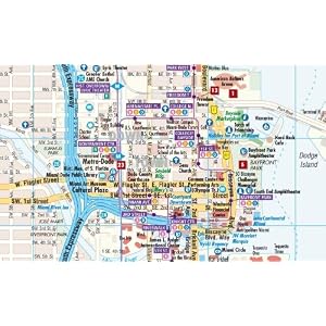 Laminated Miami Map by Borch (English Edition)