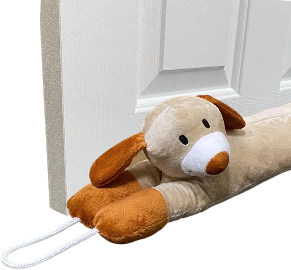Draft Stoppers - Evelots Draft Stopper/Blocker - Energy Saving Puppy Dog Door/Window-38 Inch-Keep Heat in-Cold Air/Noise/Odors Out