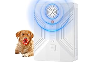 NUPEC Anti Barking Devices, 3 Modes Ultrasonic Bark Box, Dog Bark Deterrent Devices, Dog Barking Stopper, Anti Barking Device for Dogs Long Range 50ft, Barking Control Devices for Dog Training in Outdoor