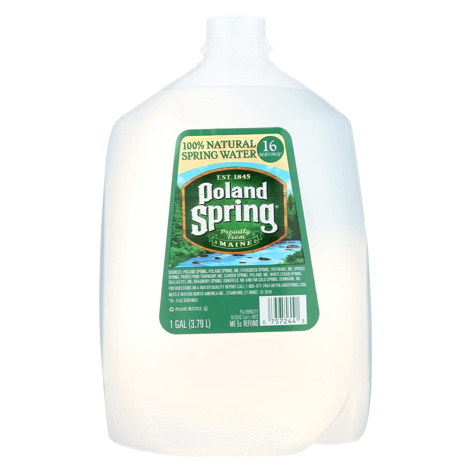 Poland Spring Natural Spring Water (075720000043)