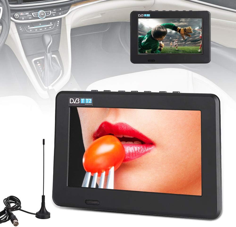 Garsent Digital TV, Portable TV with Freeview Built-In Rechargeable Battery - Image 4