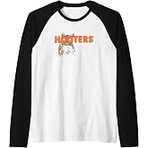 Hooters Retro Logo Raglan Baseball Tee
