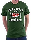 Alles unter 500 g ist Aufschnitt T- Shirt Fun Shirt Steak ...