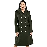 Vince Camuto Winter Coats - Women Double-Breasted Faux Collar Wool Womens Jacket