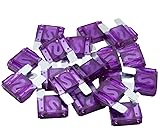 18Pcs 100A Maxi Fuses, 100AMP 32V Automotive Blade