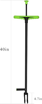 FLORA GUARD 3.3ft Stand-Up Weeder Tool with 4 Claws - Ergonomic Design view 3