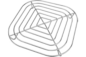 Oler Crisper Rack for Ninja Crispi Air Fryer, Food Grade 304 Stainless Steel Fit FN090 FN100 FN101, Dishwasher & Oven Safe 7.