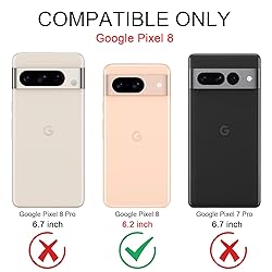 I-HONVA for Google Pixel 8 Case Shockproof