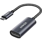 Anker USB C to DisplayPort Adapter for Home Office (4K@60Hz), PowerExpand+ Aluminum Portable USB C Adapter, for MacBook Pro, MacBook Air, iPad Pro, XPS 15/13, Spectre, Surface, and More