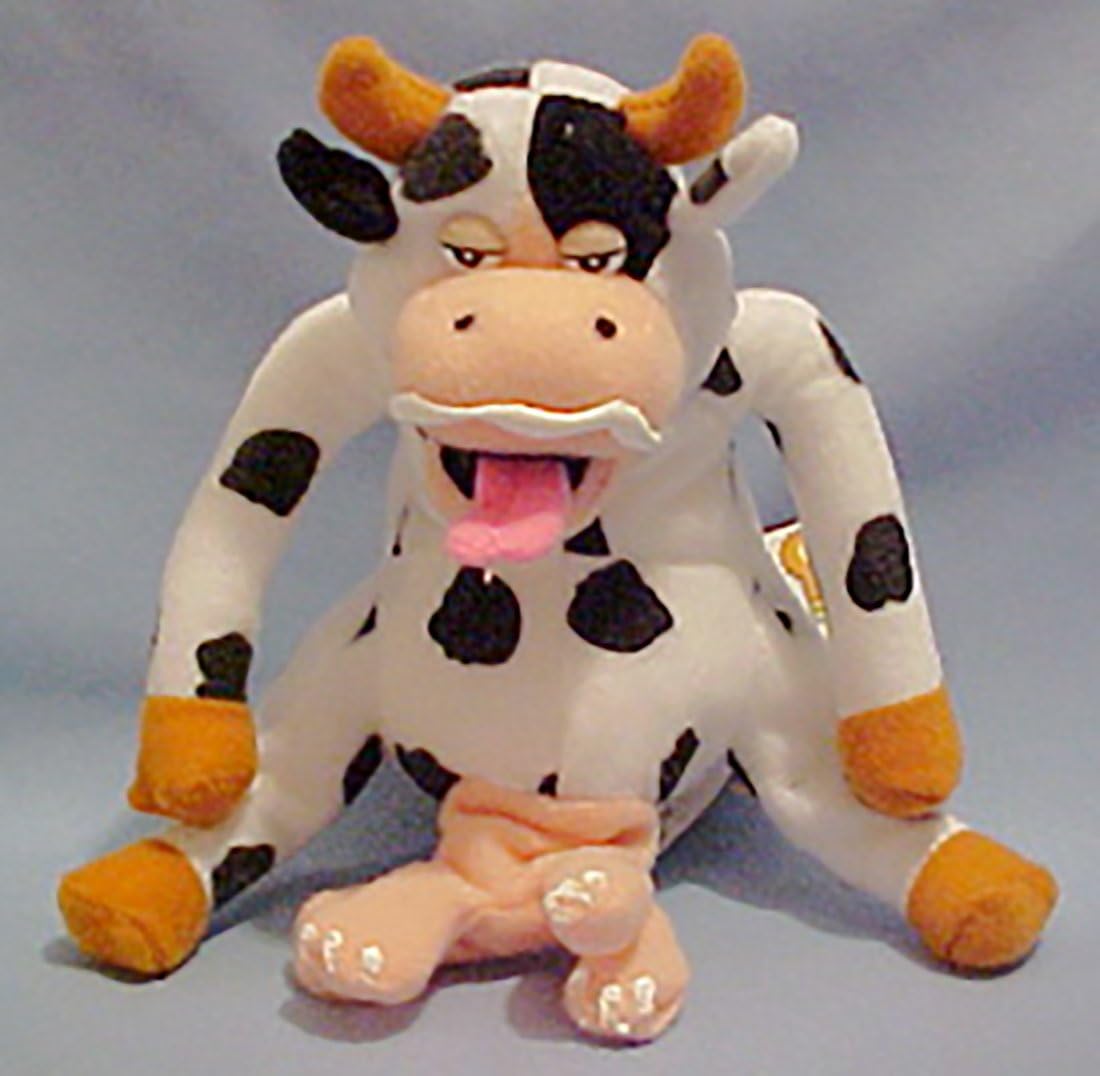 Meanies Bessie GOT MILKED Series 2 Bean Bag Plush Toy from The Idea Factory