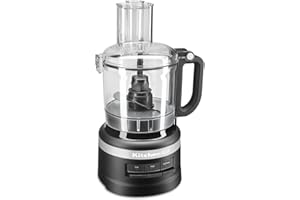 KitchenAid KFP0718BM Food Processor, 7 Cup, Matte Black