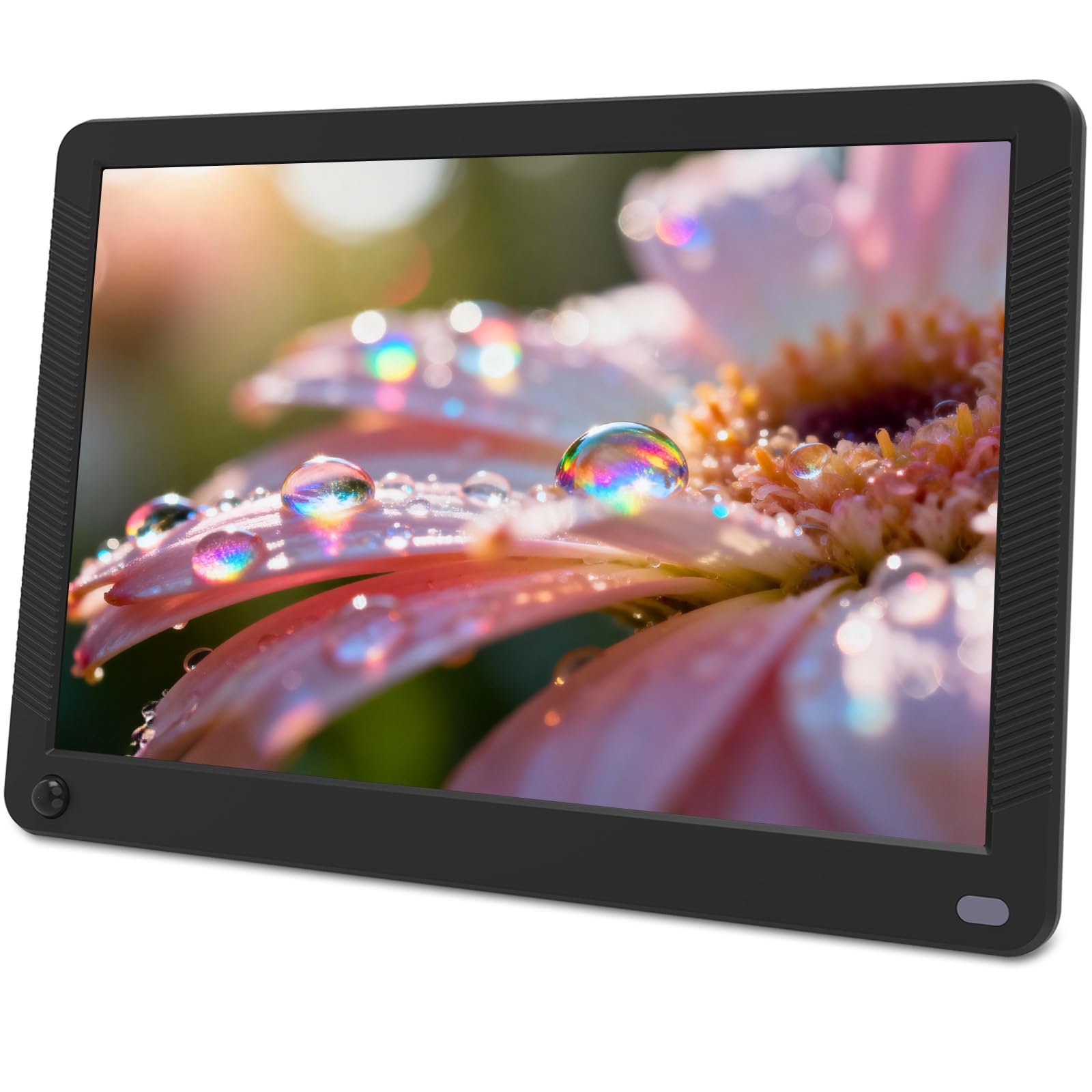 Photo 1 of 10" Digital Picture Frame with Motion Sensor | 1920x1080 IPS Display | Show Photos & Videos via SD Card/USB, No Wi-Fi Needed | Perfect Easy Gift for Grandparents & Family