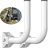 Universal WiFi Bridge Bracket Mount, Pole and Wall-Mounted Mount for Outdoor Point to Point AP Access Point Client Bridge CPE