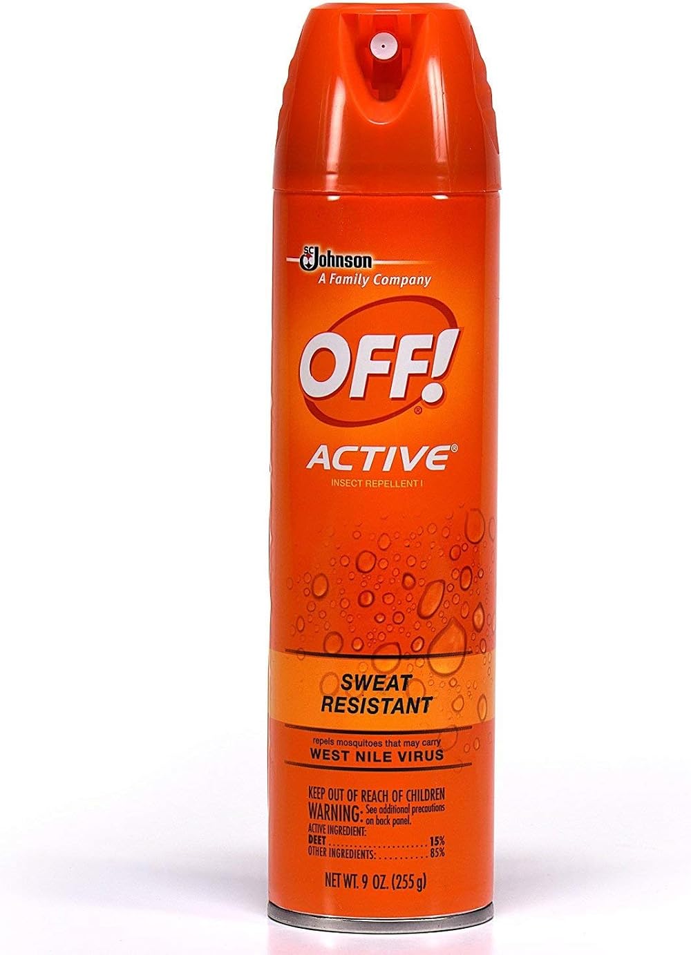 OFF! Active Aerosol Insect Repellent 9oz