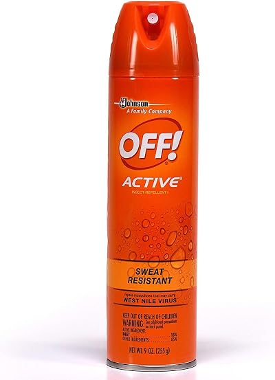 OFF! Active Aerosol Insect Repellent 9oz