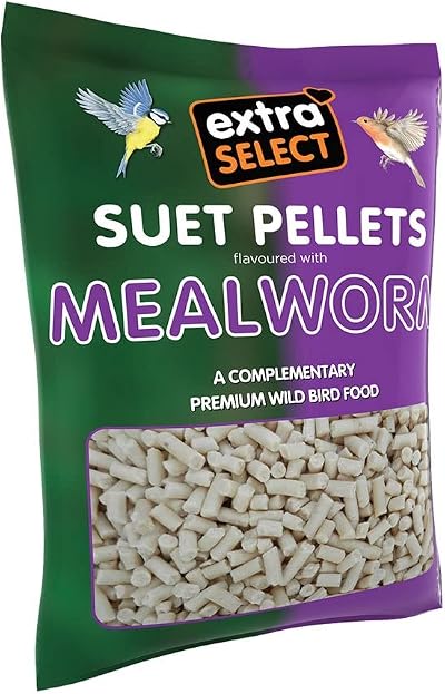 Extra Select Mealworm High Energy Suet Pellets 3 kg Refill